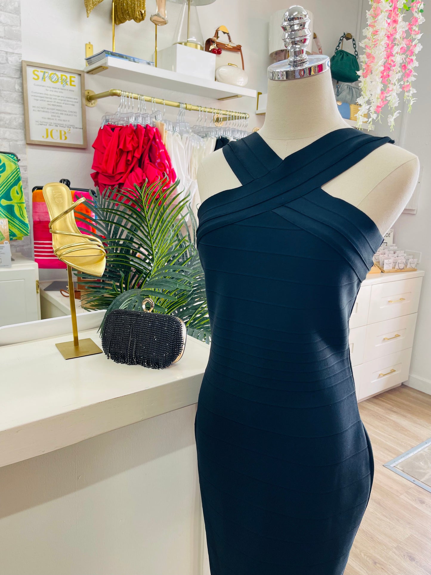 Siene Bandage Mini Dress