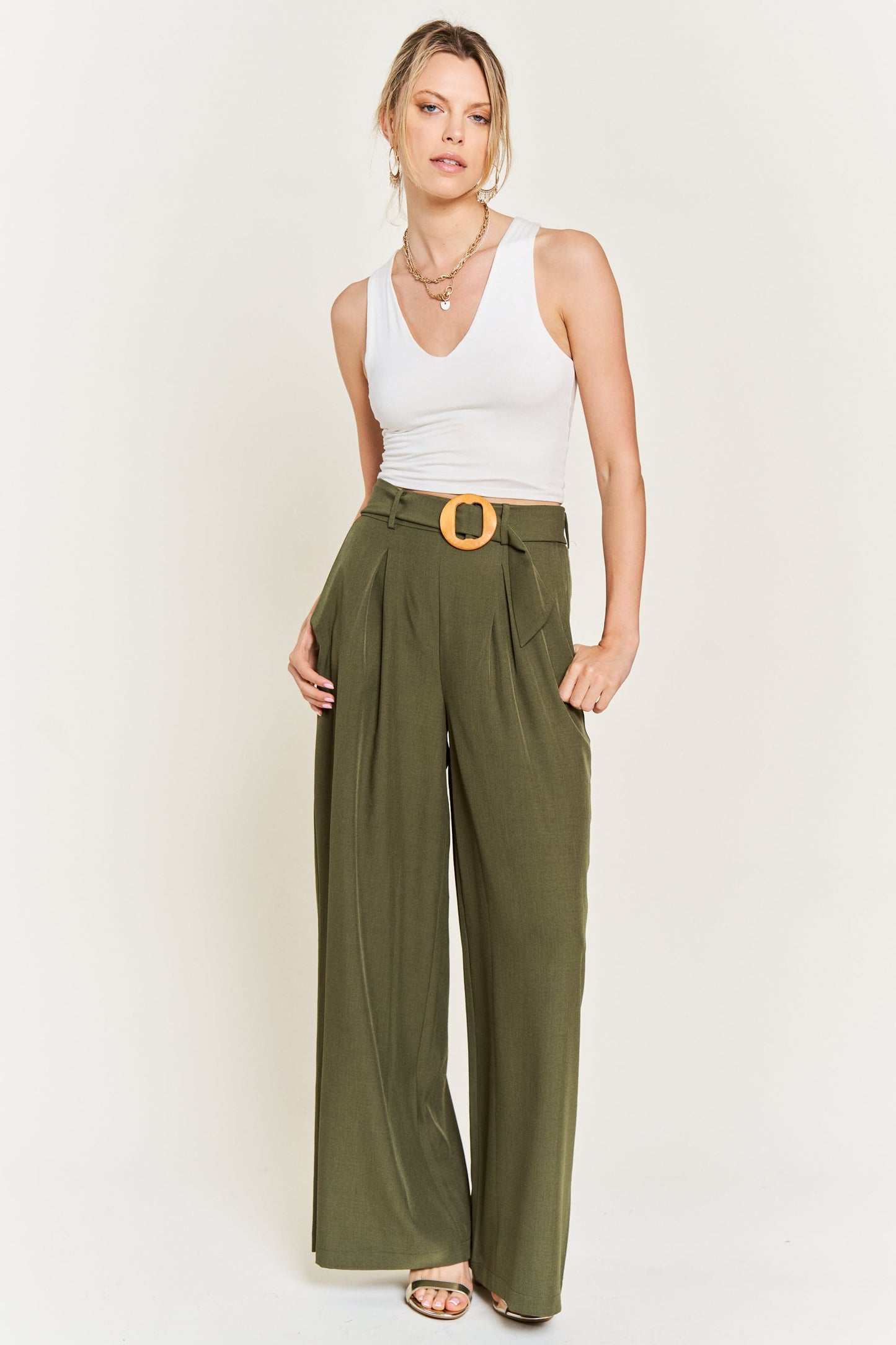 JJ Wood Ring Palazzo