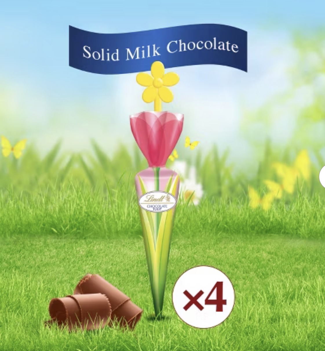 Lindt Chocolate Tulips
