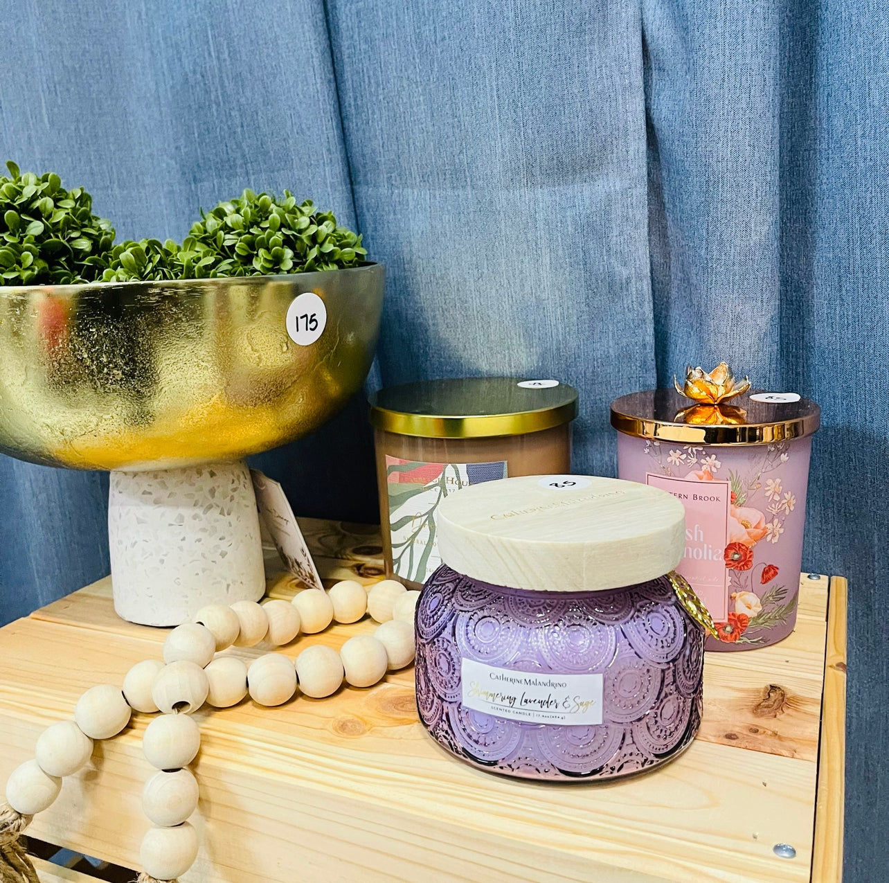BHG Faux Green Balls