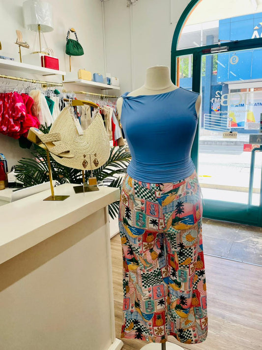 Tropics Palazzo Pants