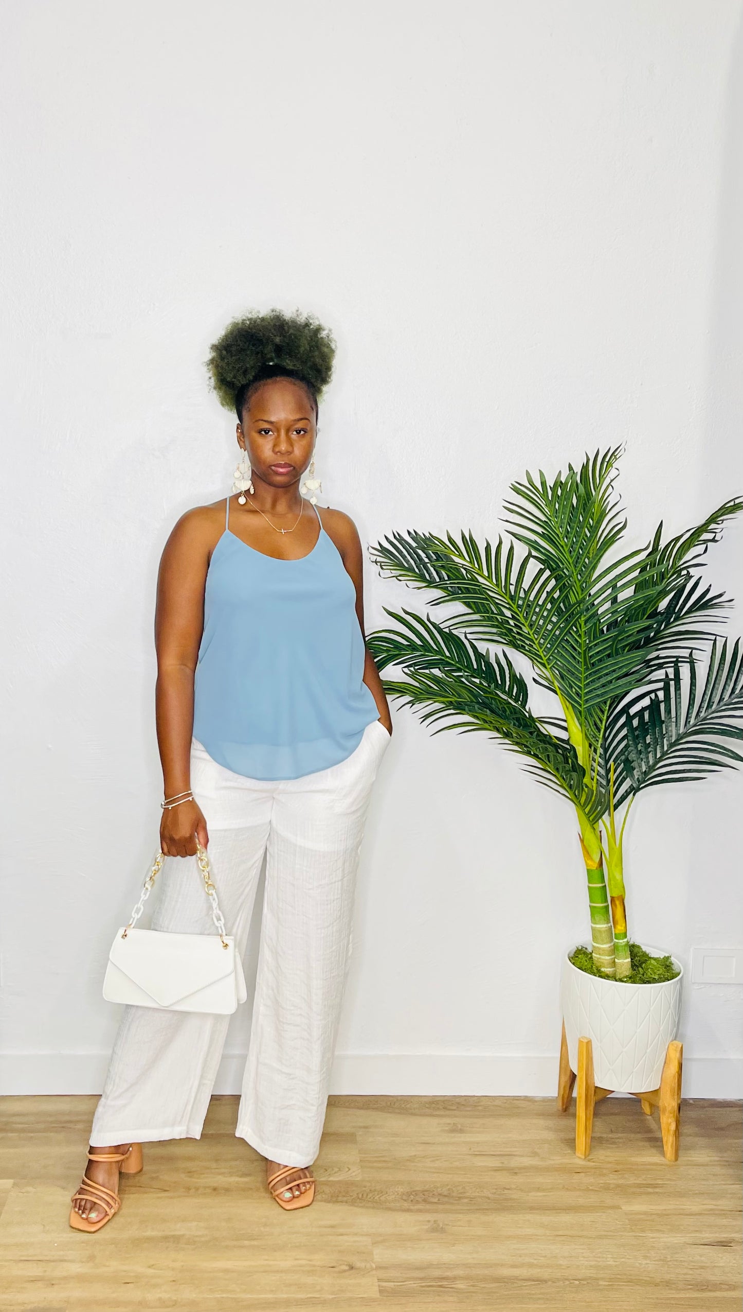 Be Cool Chiffon Tank