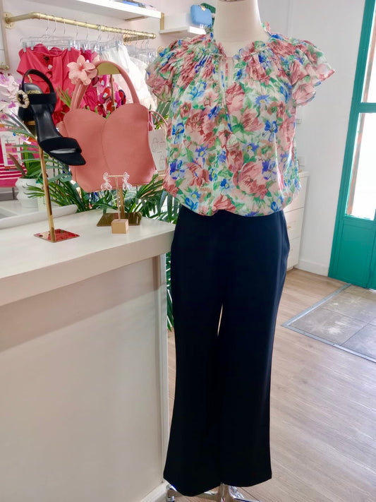Philosophy Ruffle Slve Blouse