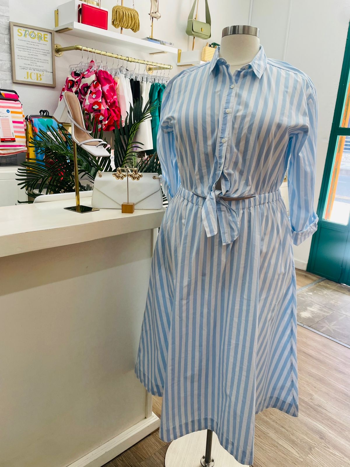 Loft Cutout Shirtdress