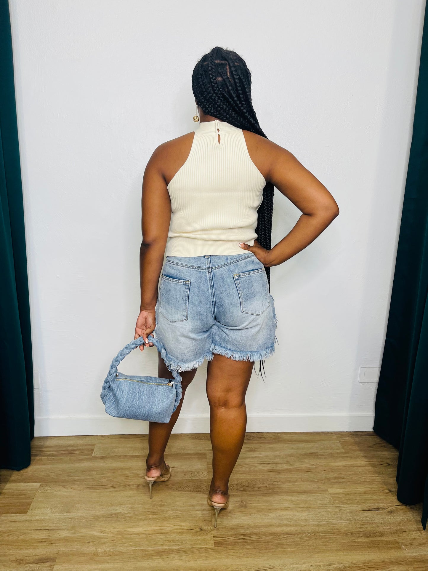 MS Ribbed Halter