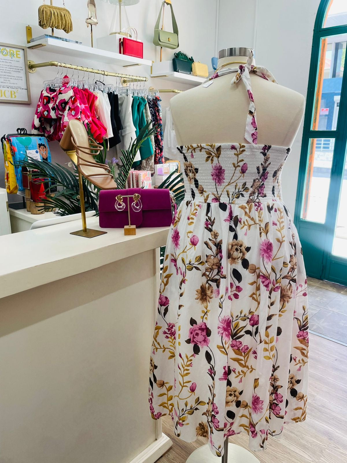 KR Halter Midi Dress