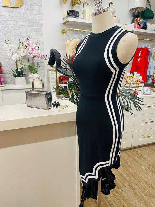 Rivir Asym. Bandage Dress