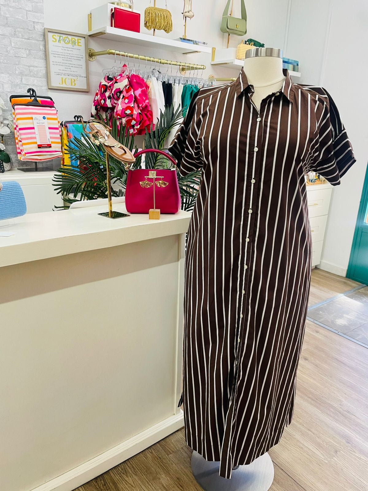 Loft Maxi Shirtdress