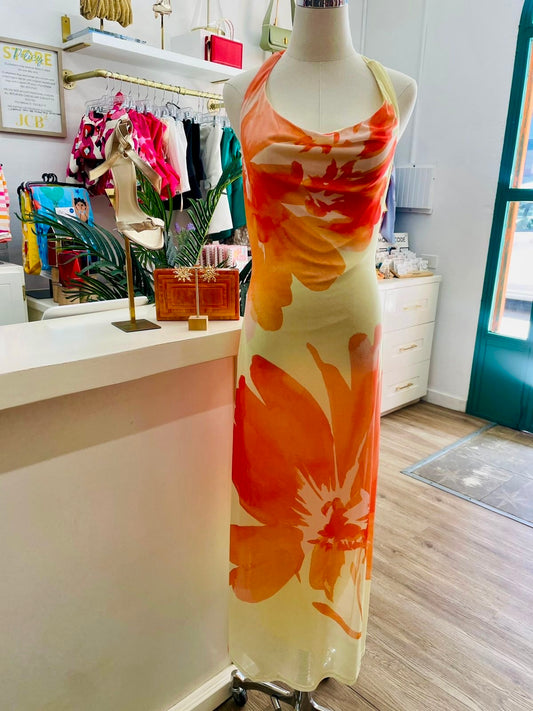 SJ Mesh Halter Dress