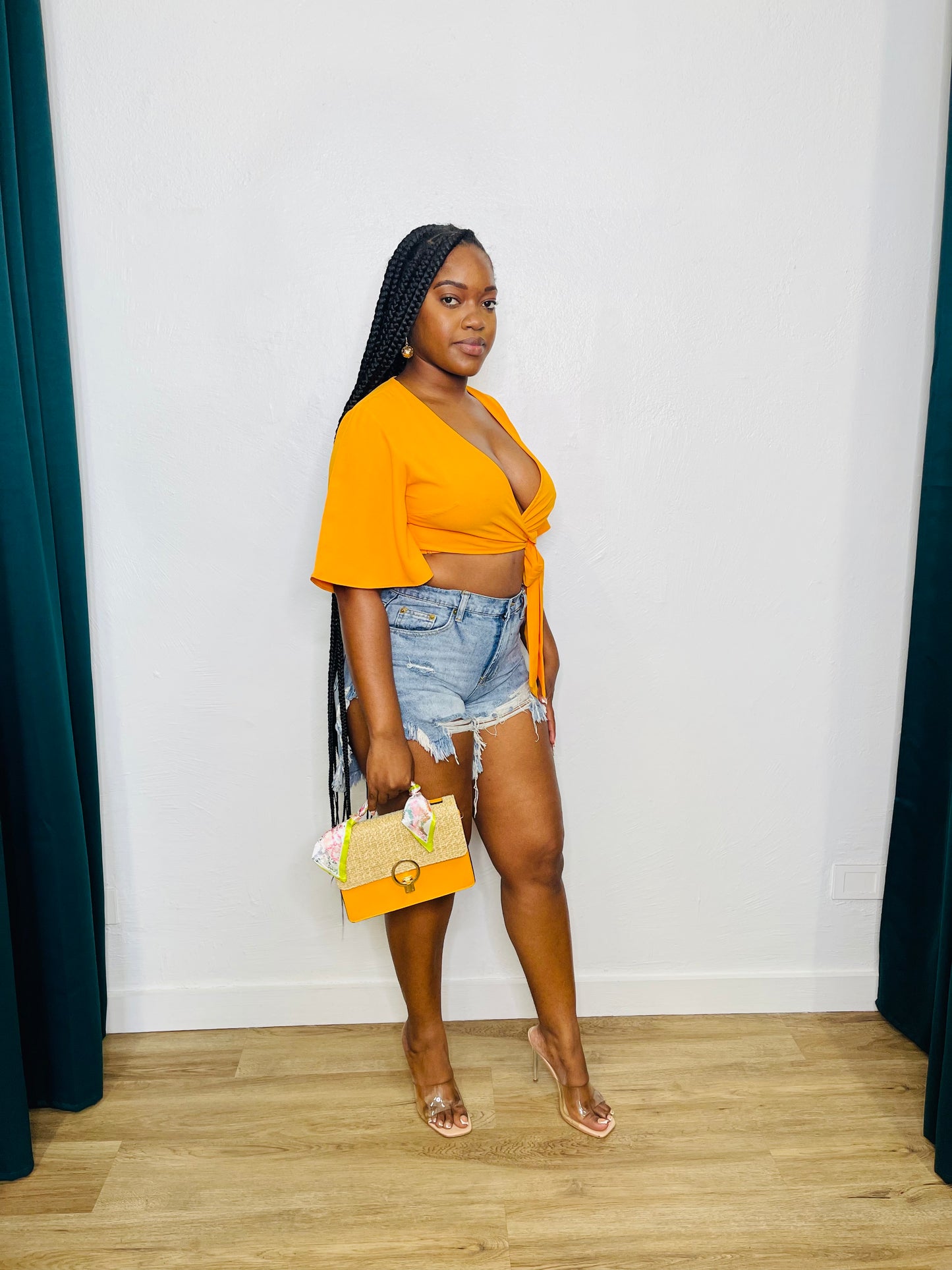 SMU SS Cropped Top