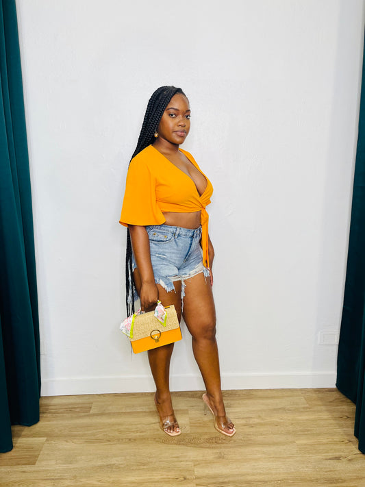 SMU SS Cropped Top