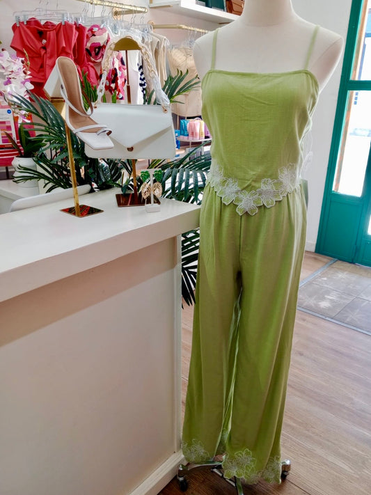 SS Gardenia Pants Set