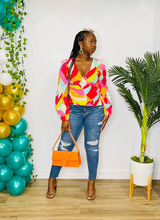 FT LS Wrap Top