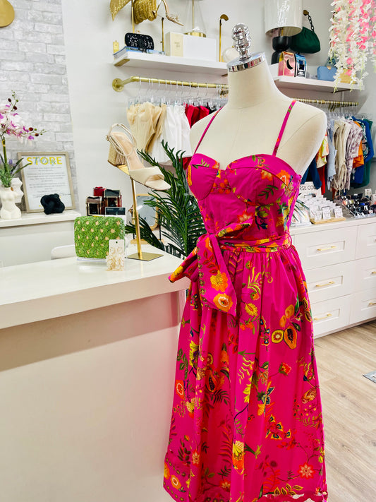 INA Midi Corset Dress
