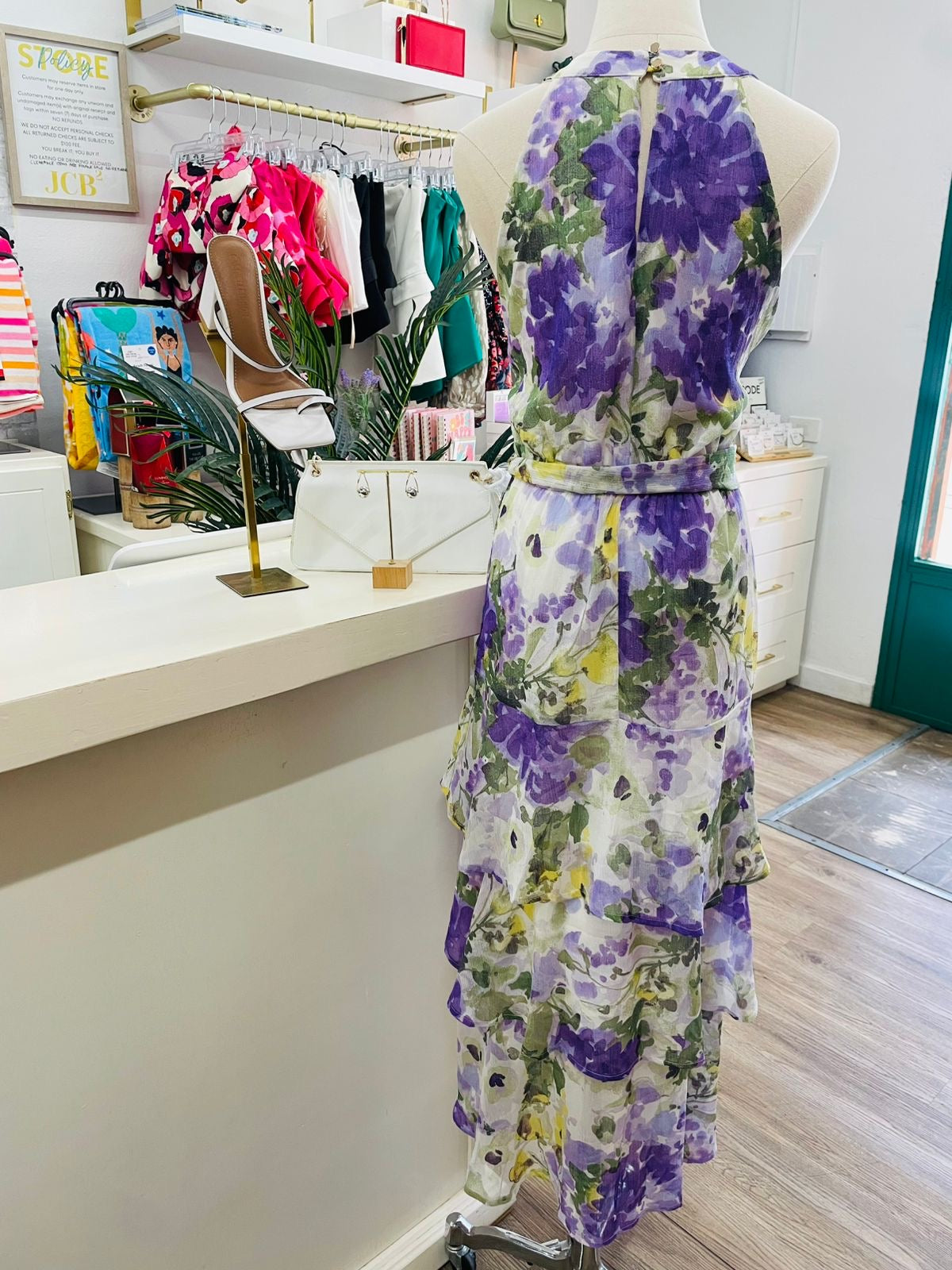 VF Halter Tiered Gown