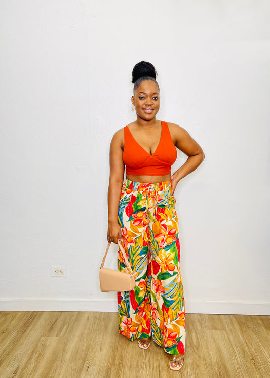 DF Printed Palazzo