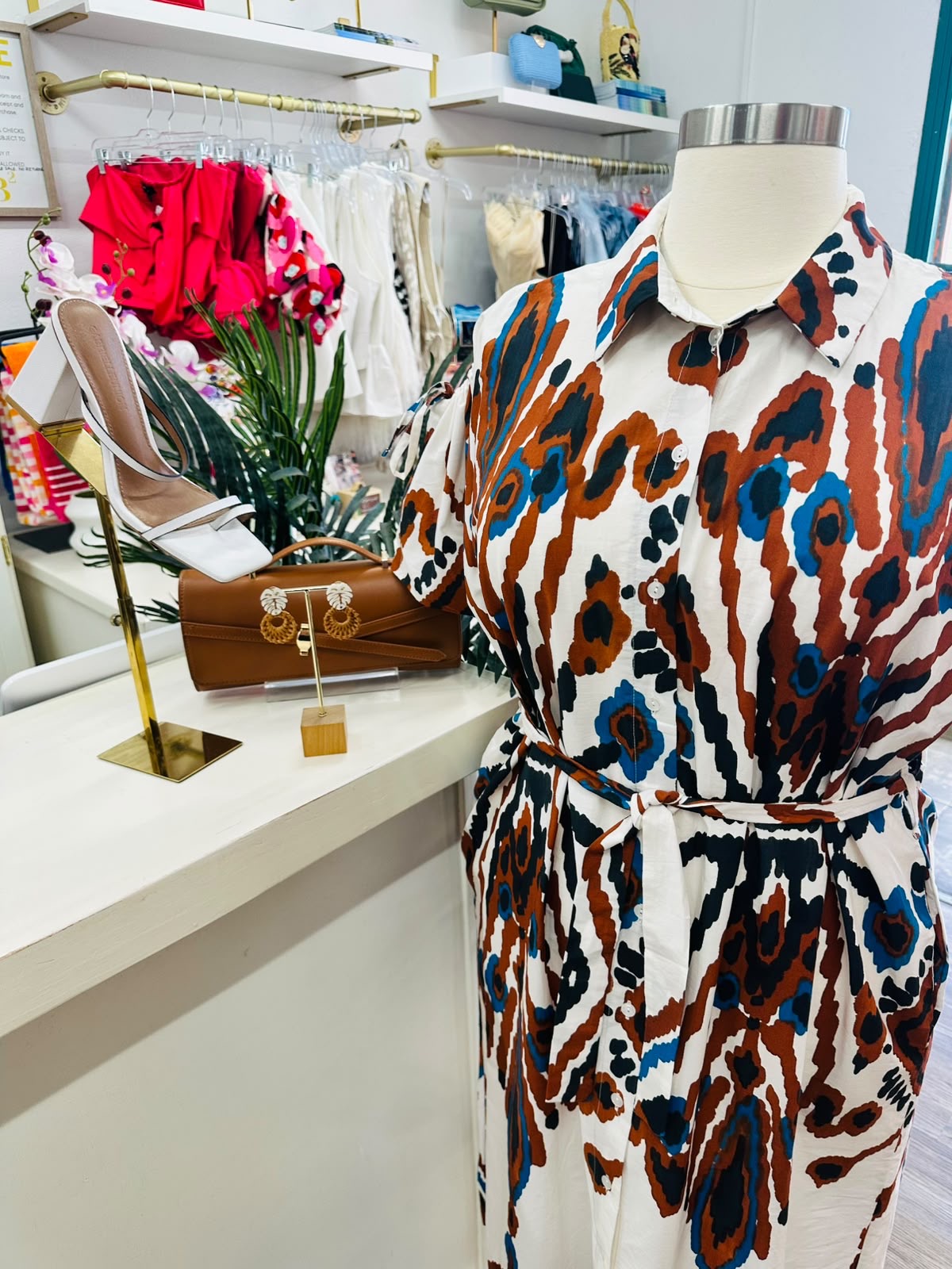 LFM Douglas Midi Dress