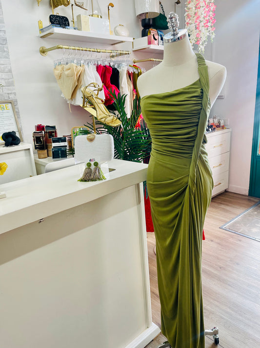 FC Twisted Draped Maxi Dress