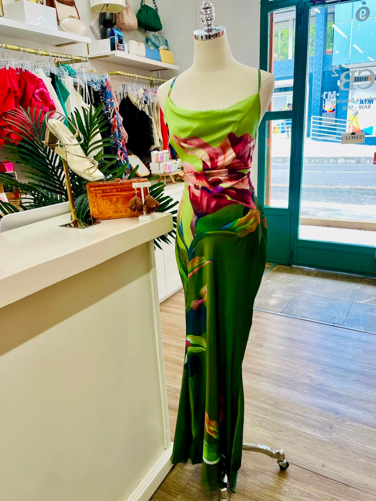 MA Jackie Maxi Slip Dress