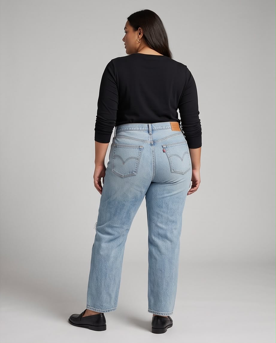 Levis Baggy Cut Ties Jeans