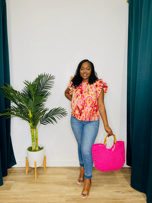 T.C.E.C Ruffle Top