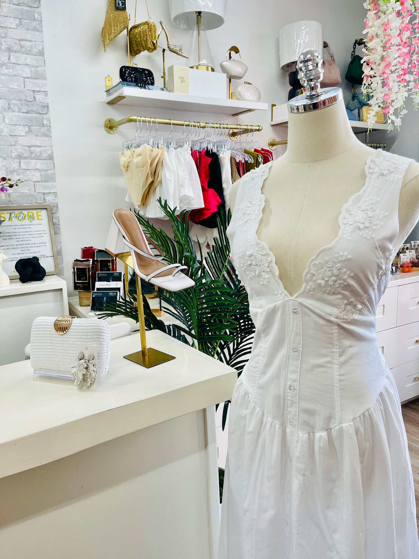 WF Lace Maxi Sundress
