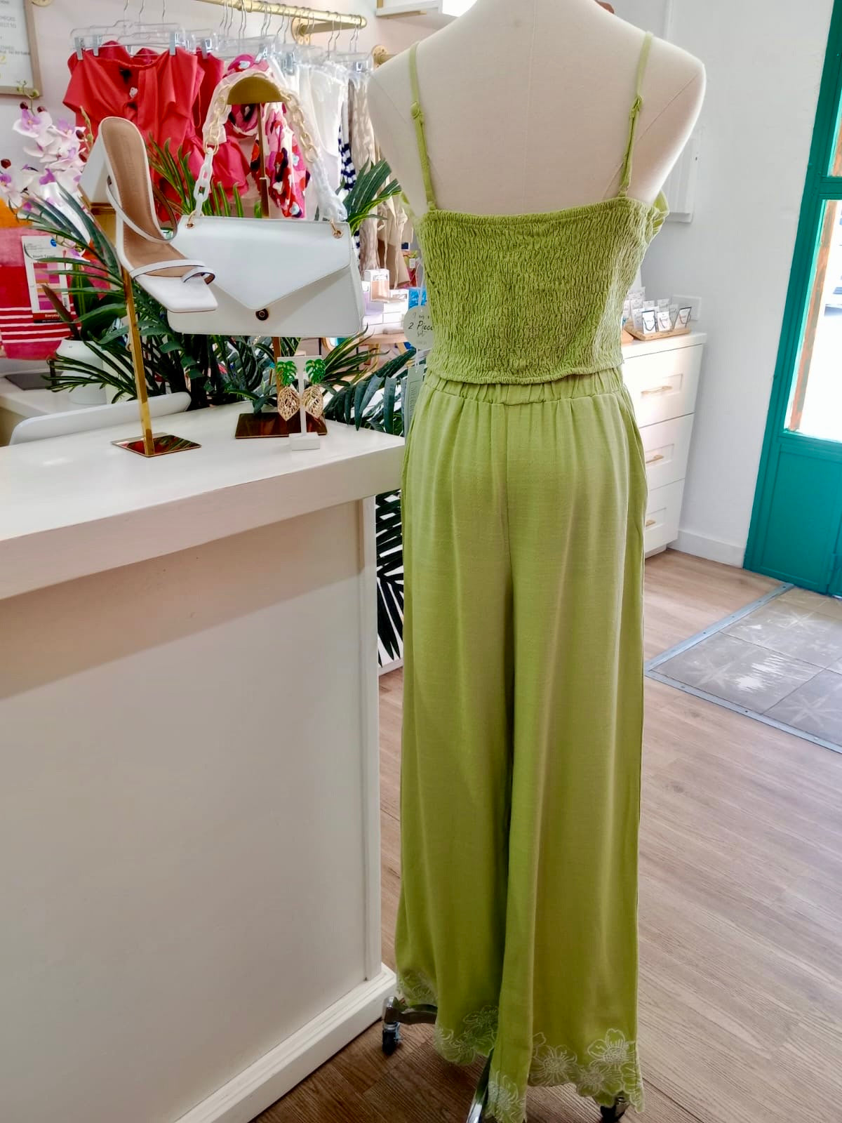SS Gardenia Pants Set