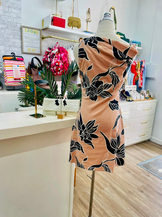 Zara Tropical Twist Shlder Minidress
