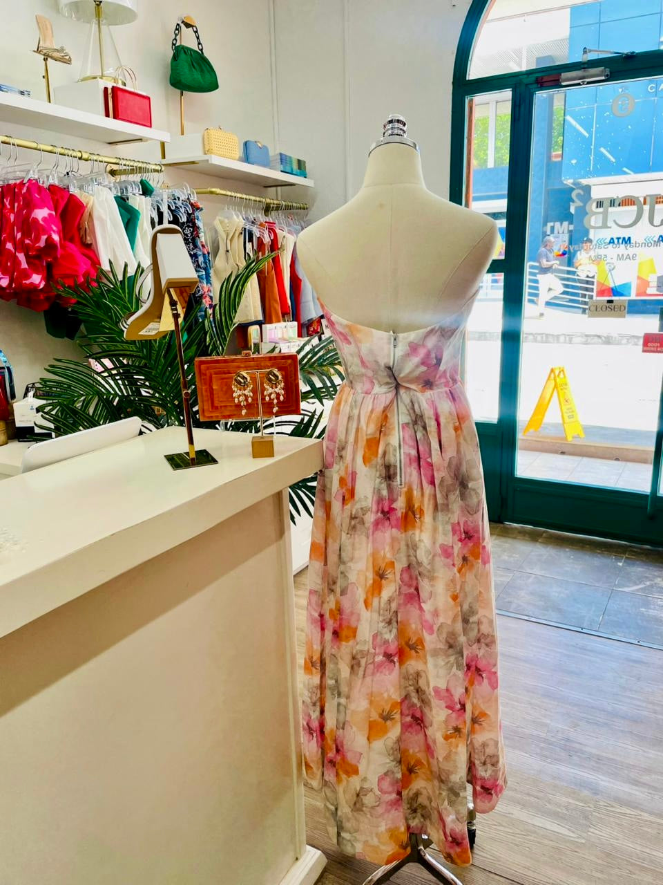 Lola Corset Midi Dress