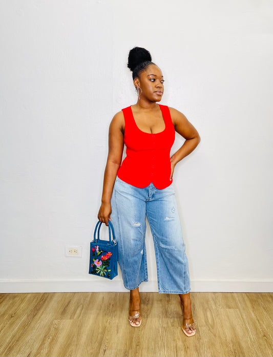 S8 Linen Vest