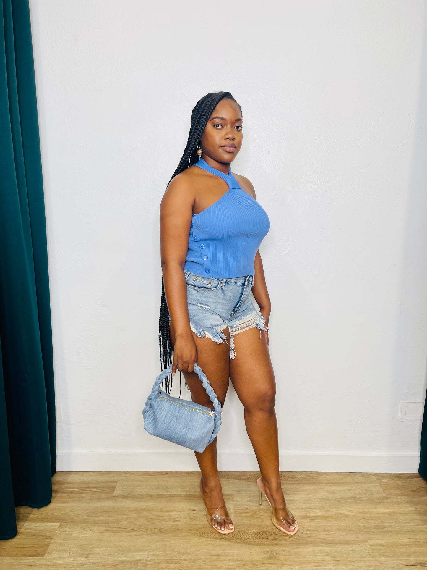 MS Ribbed Halter
