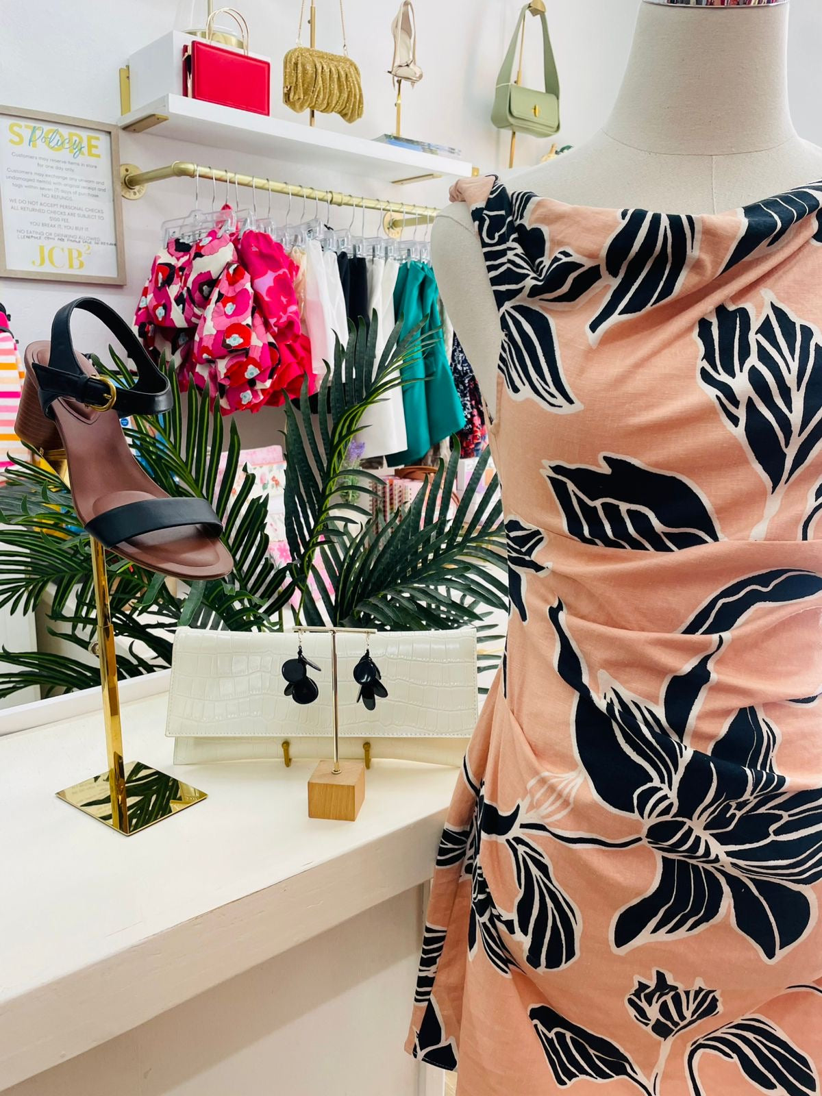 Zara Tropical Twist Shlder Minidress