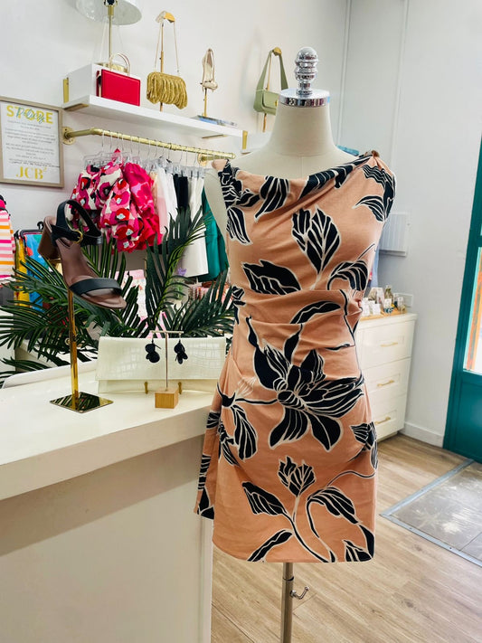 Zara Tropical Twist Shlder Minidress