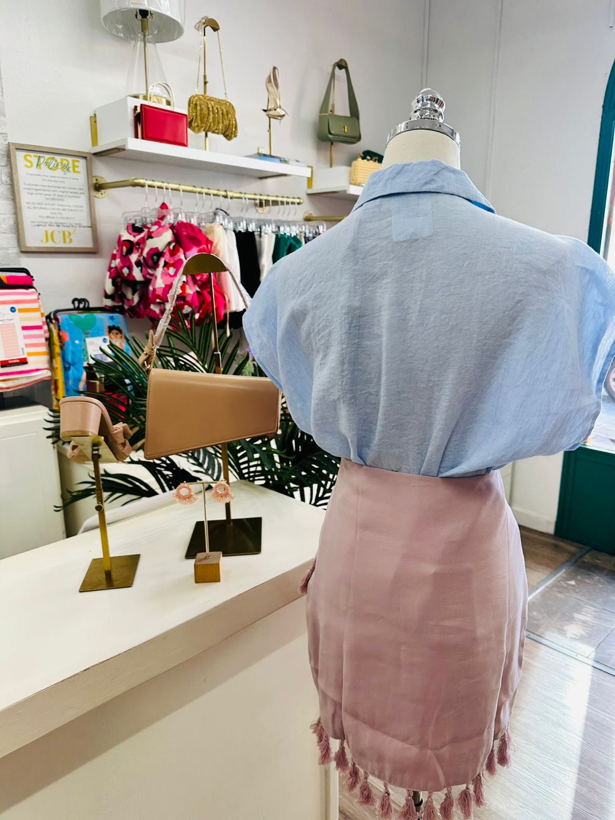 NM SS Linen Top
