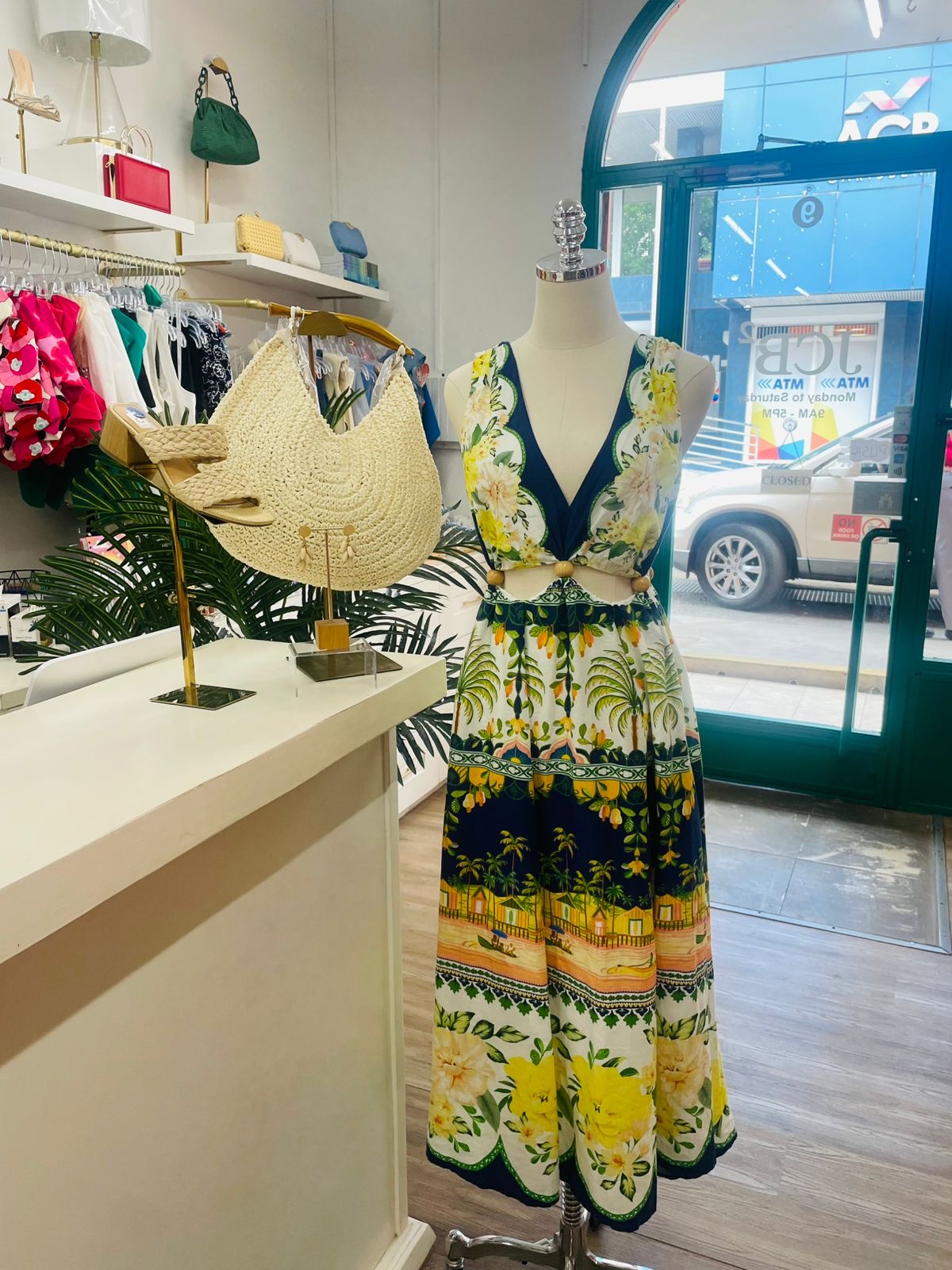 FR Amazon Garden Midi Dress