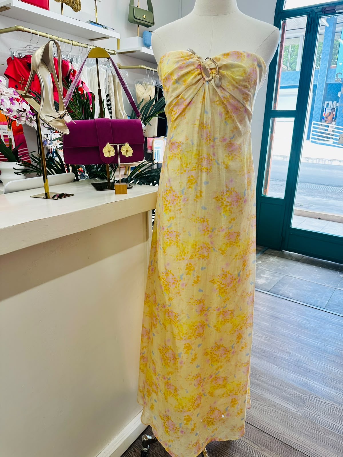 Bardot Amina Strapless Maxi