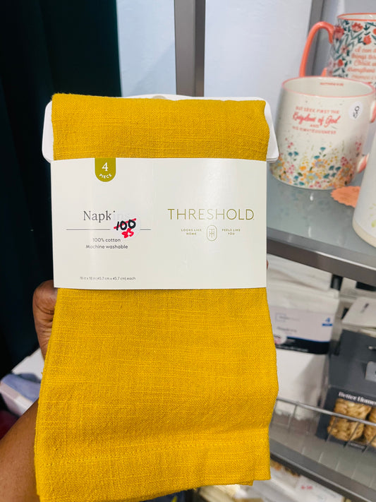 Cloth Napkins 4Pc