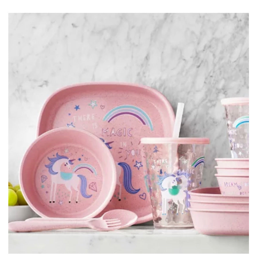 14 Pc Kids Dish Set