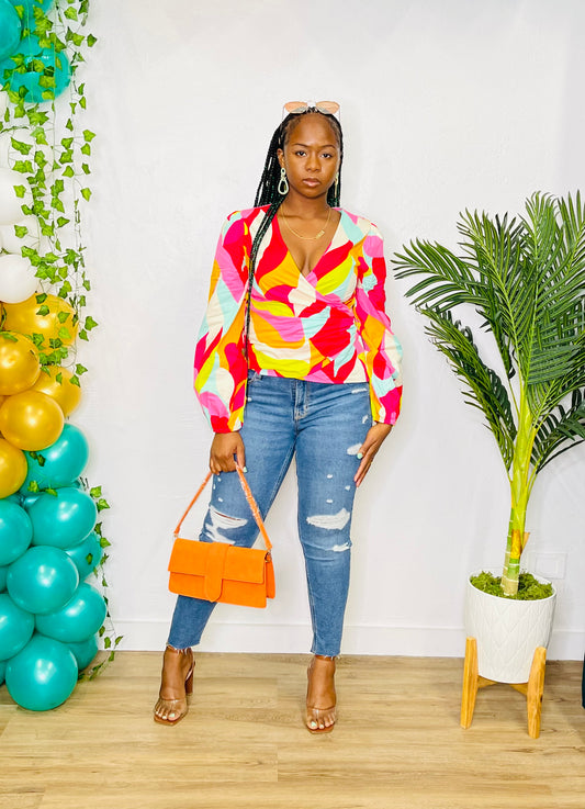 FT LS Wrap Top
