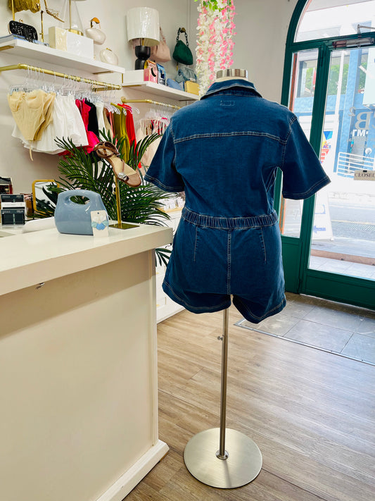 A&V Denim Skortalls
