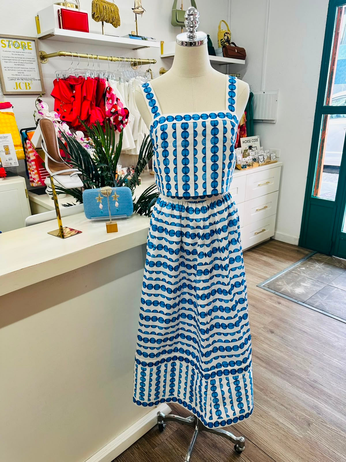 FC Taffe Skirt Set