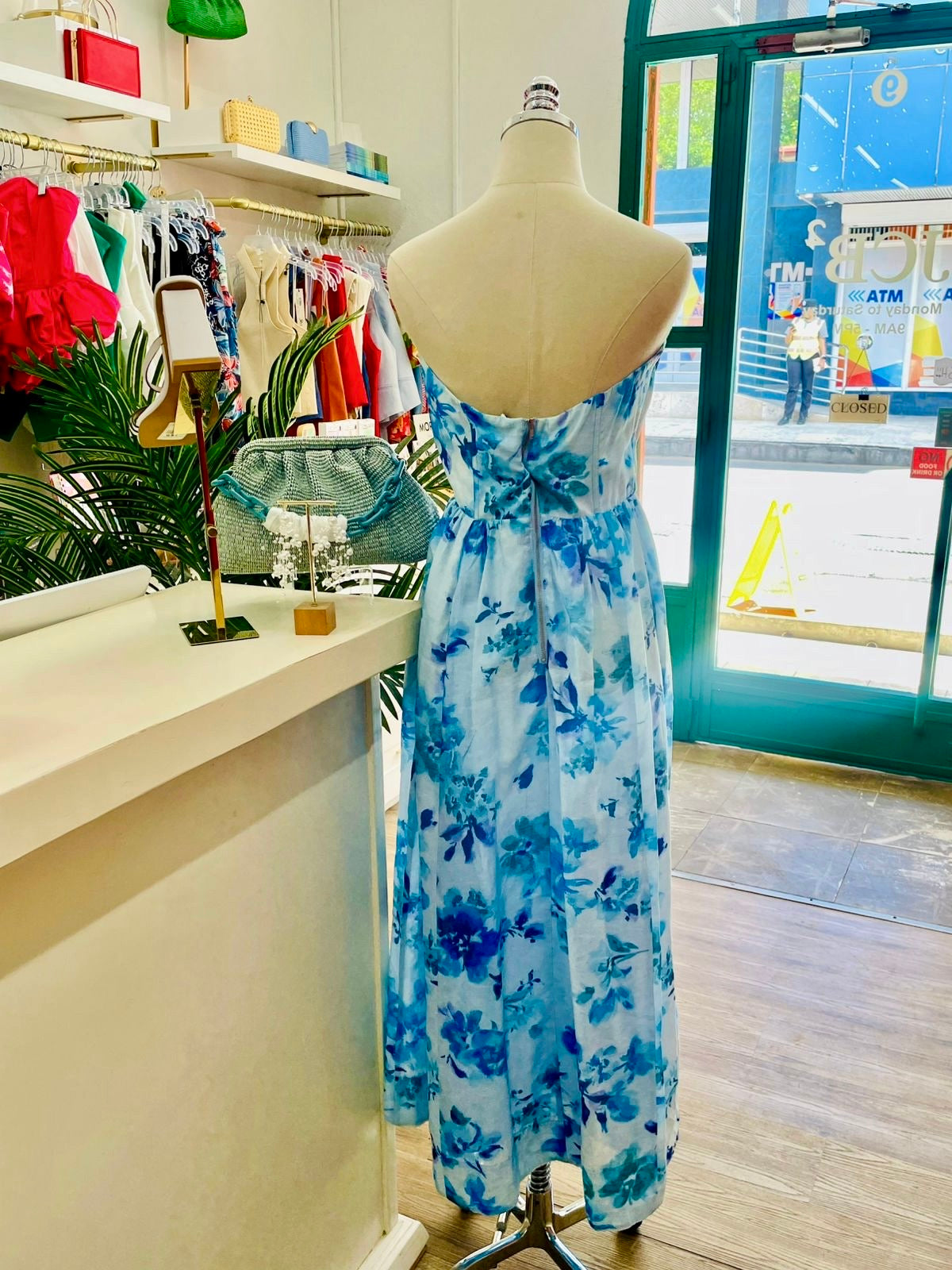 Lola Corset Midi Dress