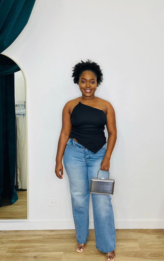 DO+BE Asymmetric Tube Top