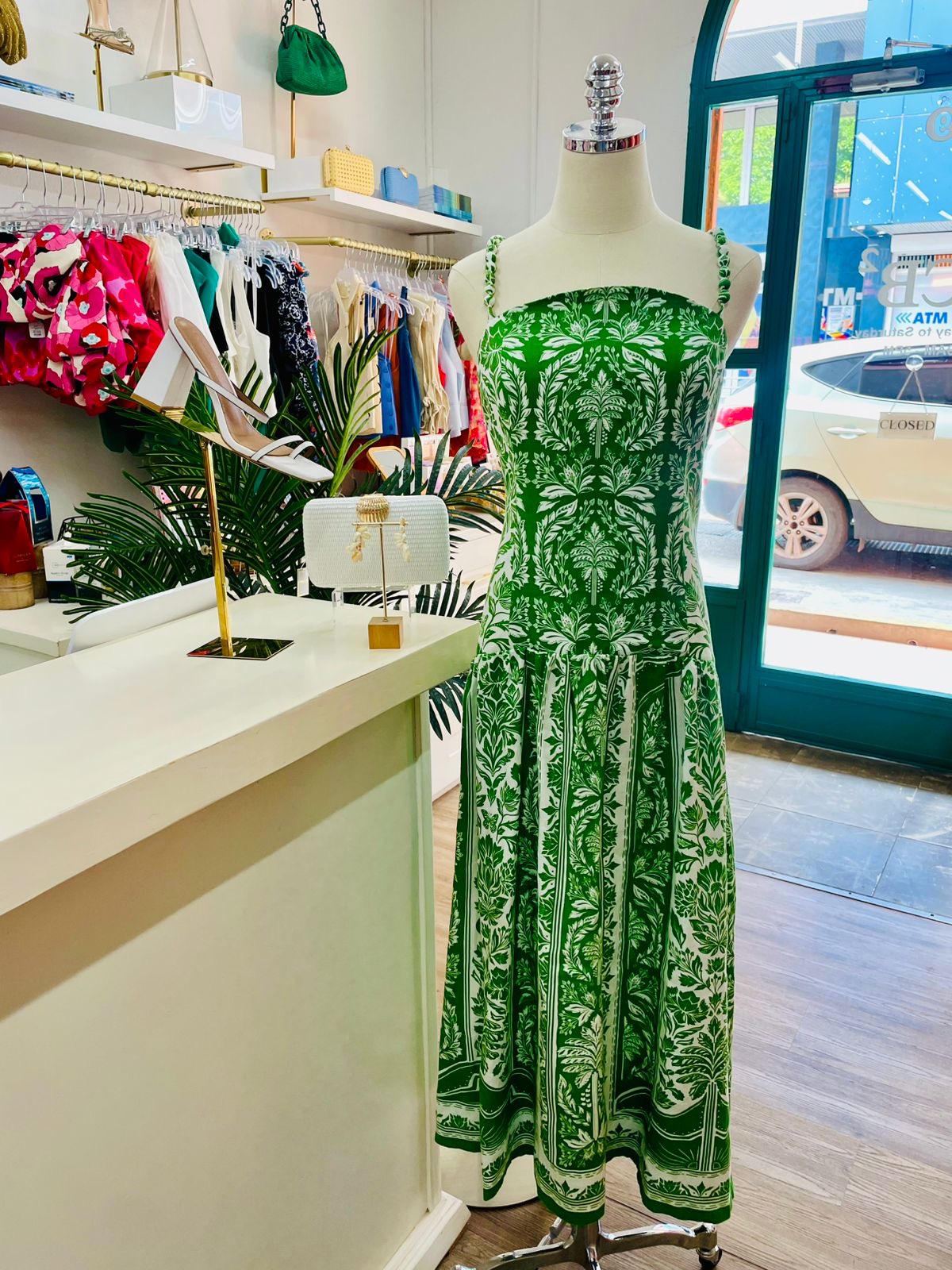 FR Delicate Tapestry Midi Dress