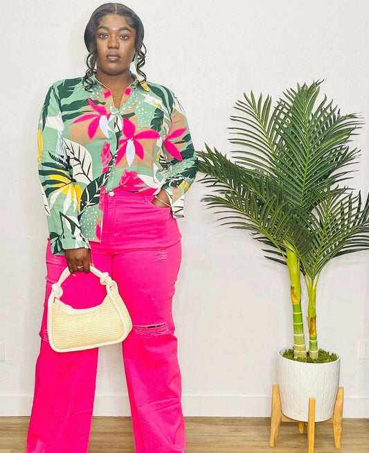 CU Flare Denim Pants