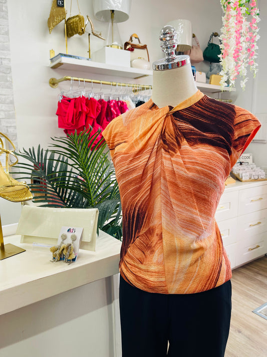 DK High Neck Top