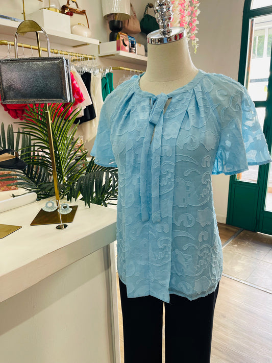 Cece Embossed Top
