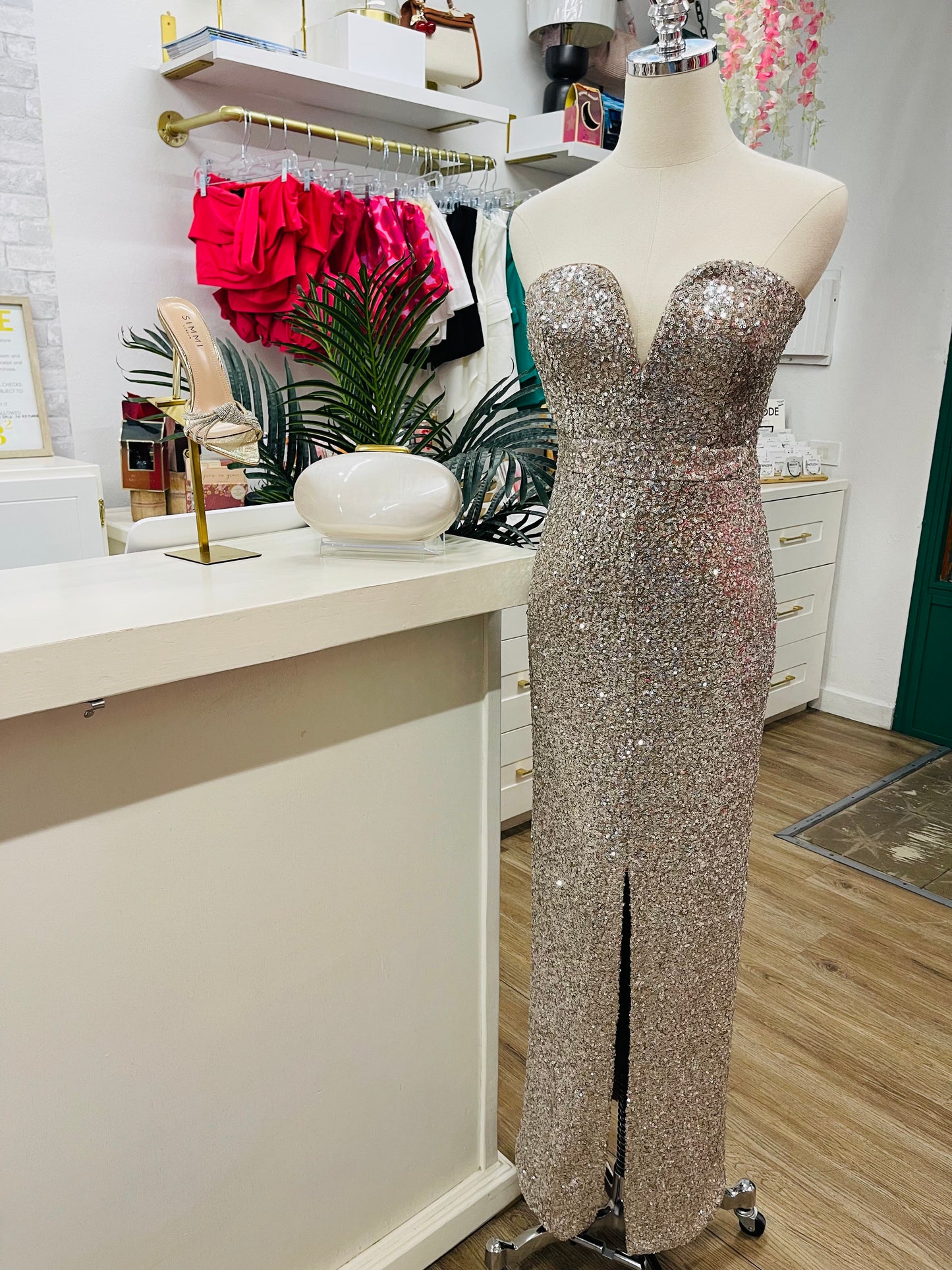DK Janet Sequin Gown