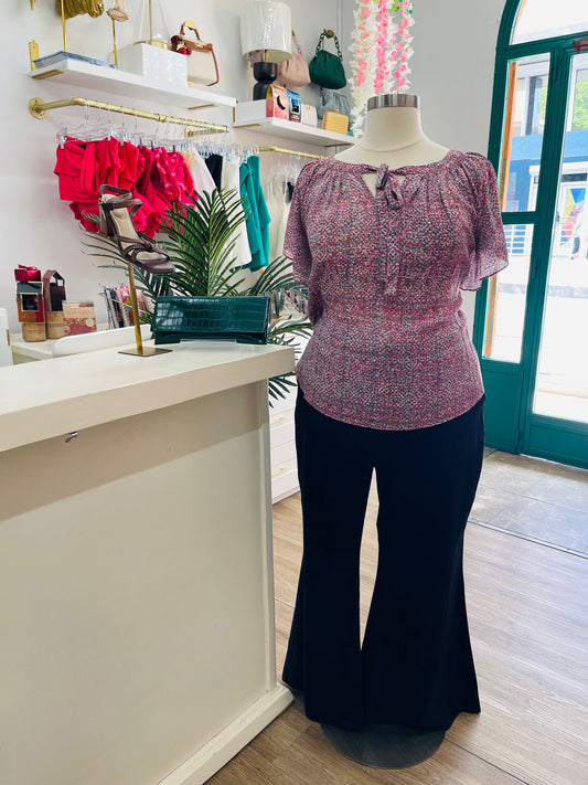 Z&R Plus Peacock Top