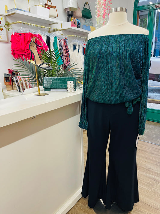 MSK Plus Off Shlder Blouse